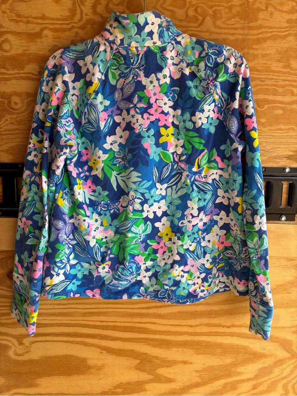 LILY PULITZER Melena UPF 50+ Melena 1/4 zipper Pullover Size Small